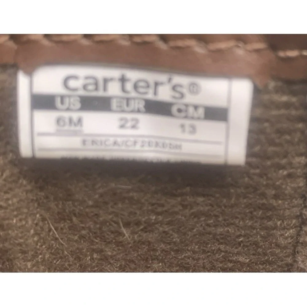 Lot of 2 Carters‎ Boots Aileen Ankle & Erica Riding Boots Girls Sz 6 M Brown